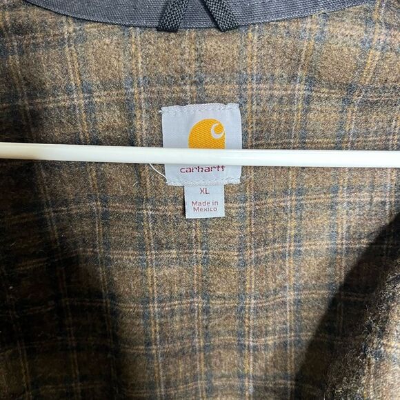 Carhartt Detroit Dark Brown Mexico Jacket XL - Picture 9 of 10